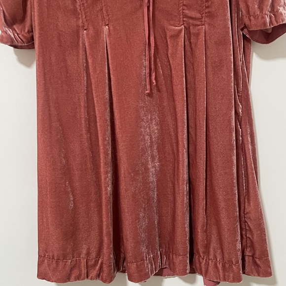 Free People Adelle Velvet Tunic in Canyon Arroyo - Picture 7 of 11